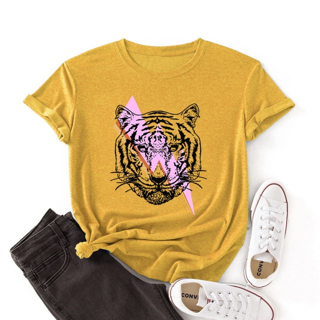 Tiger Graphic T Shirt