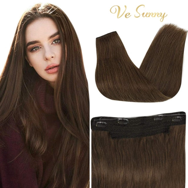 VeSunny Halo Human Hair Extensions