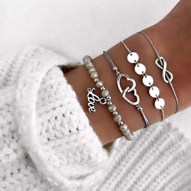 Bohemian Bracelets & Bangles Set