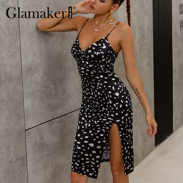 Glamaker Floral Print Dresses