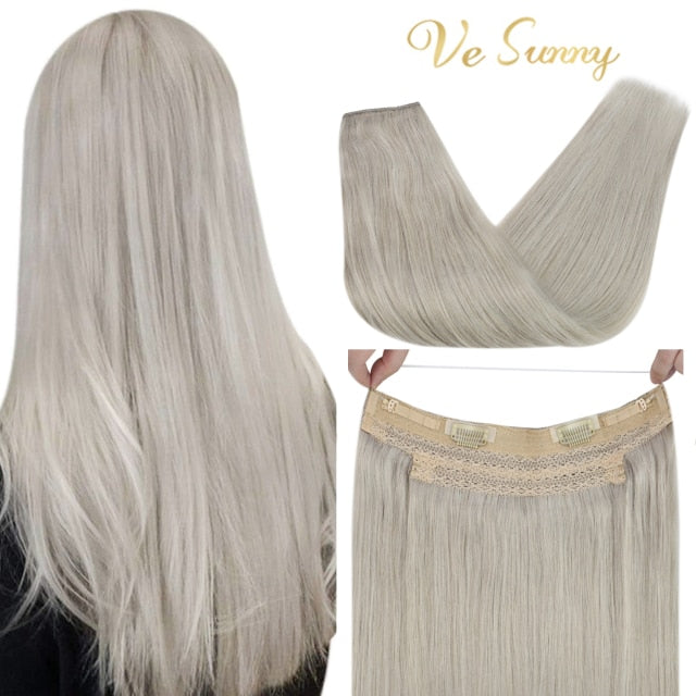 VeSunny Halo Human Hair Extensions