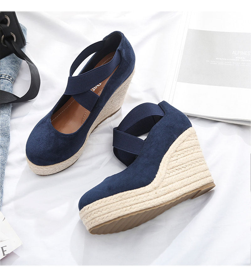 Summer Platform Wedge Heels