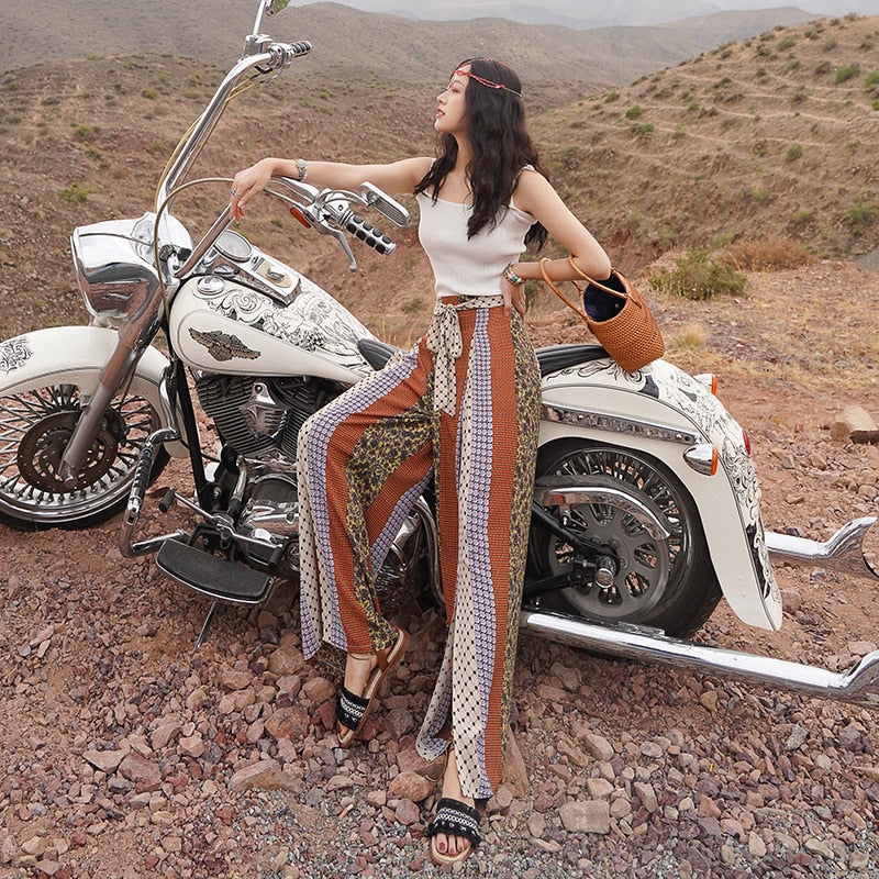 High Waist Native Bohemian Trousers