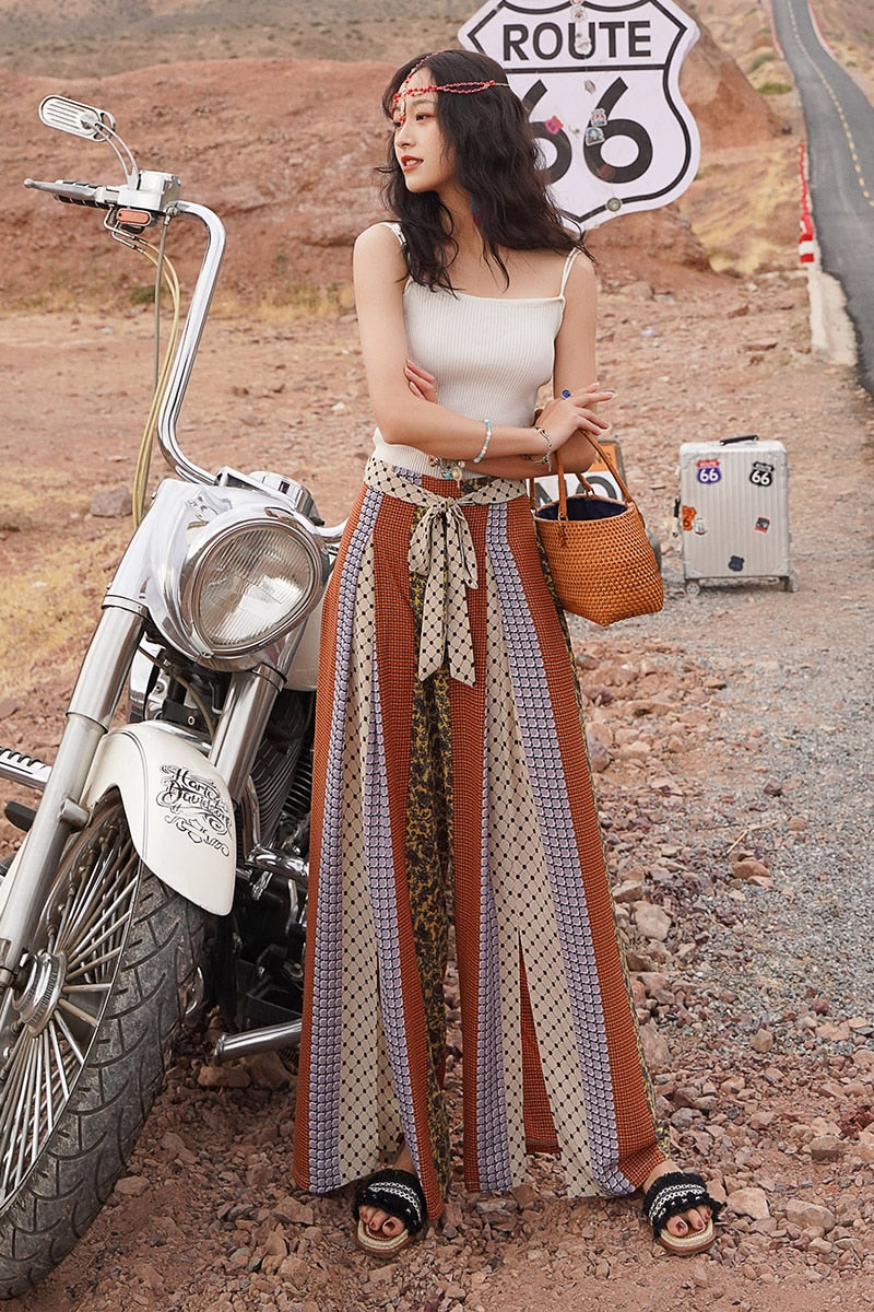 High Waist Native Bohemian Trousers