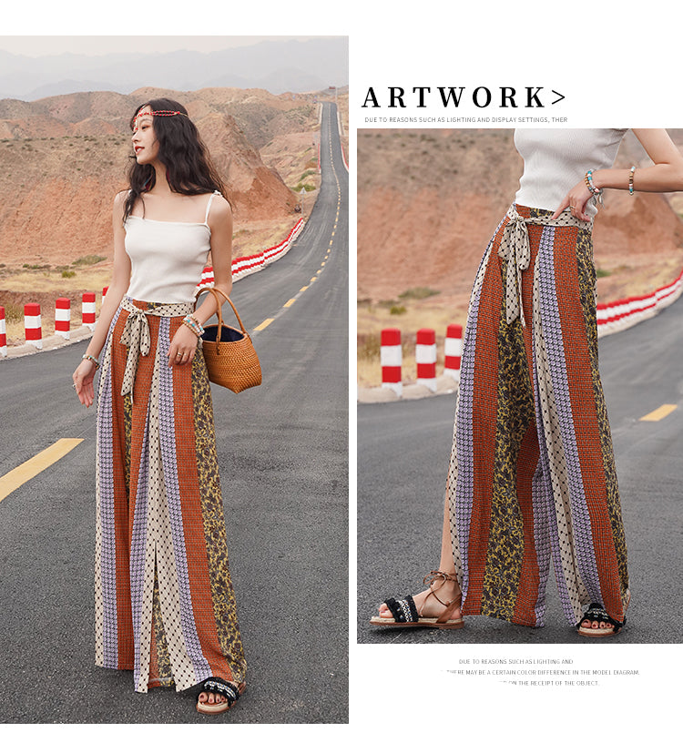 High Waist Native Bohemian Trousers