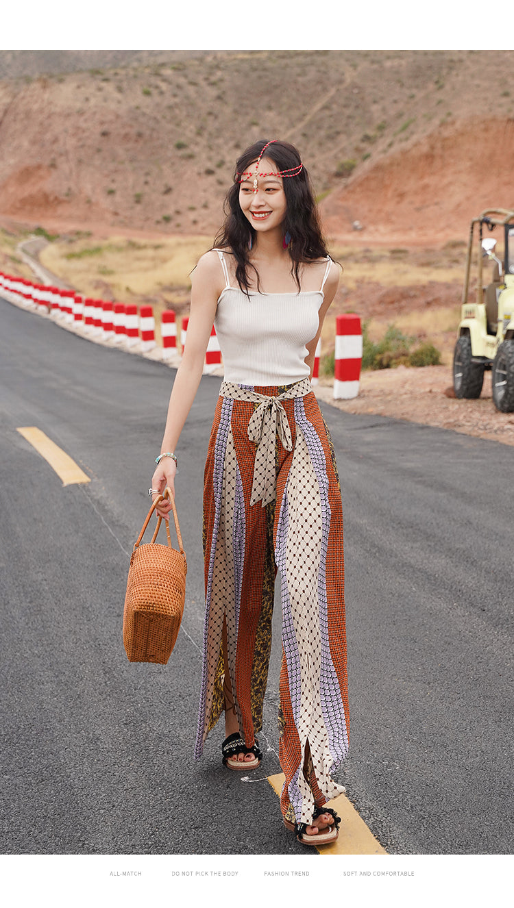 High Waist Native Bohemian Trousers