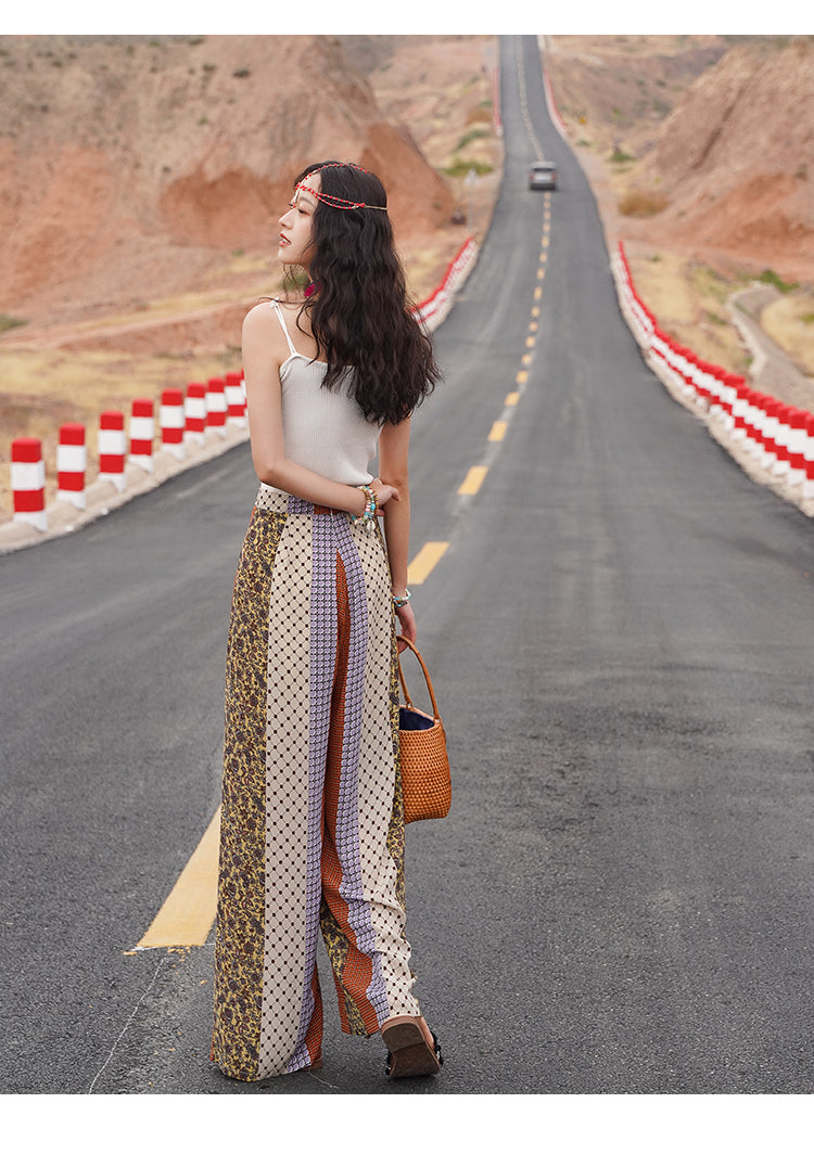 High Waist Native Bohemian Trousers