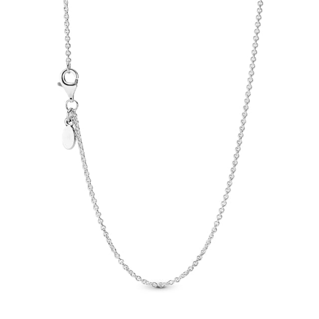 925 Sterling Silver Classic Cable Chain Necklace - DYI