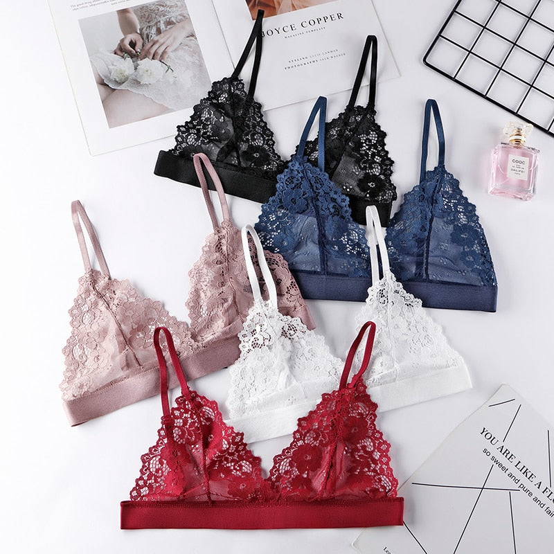 1 Pcs Sexy Lace Bralette