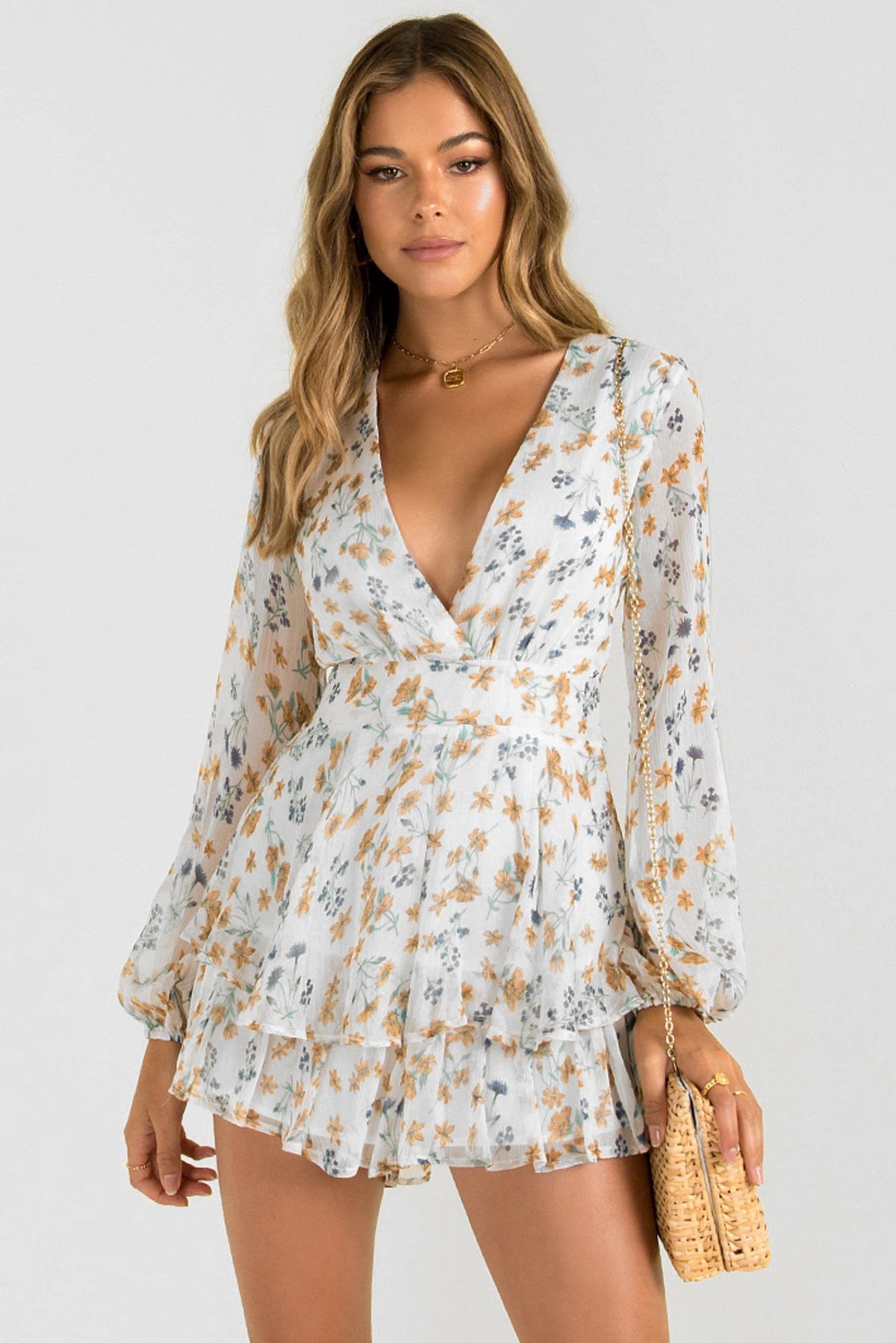 FREE* 24 HOUR Special (See Description for details) Boho Ruffle Romper