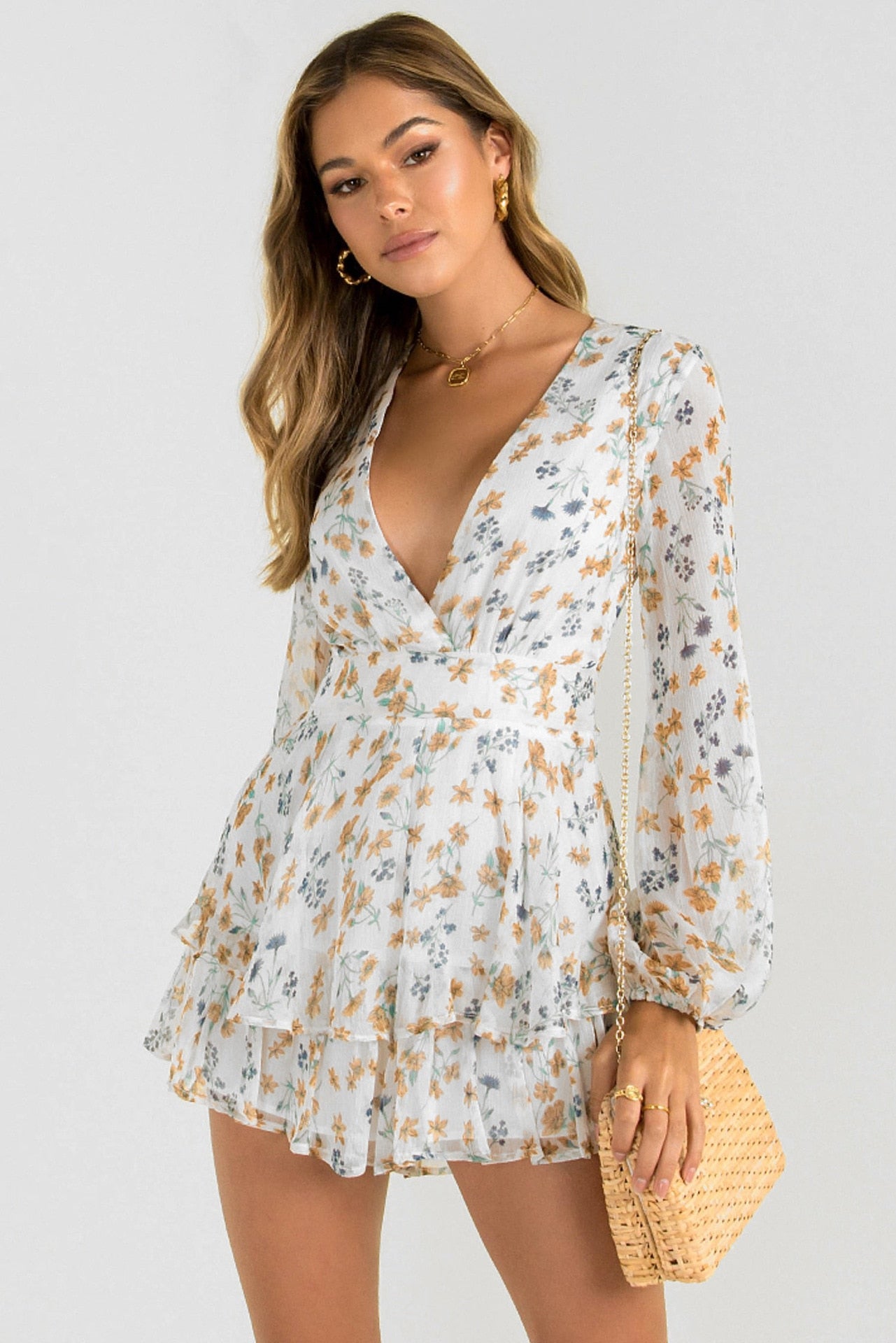 FREE* 24 HOUR Special (See Description for details) Boho Ruffle Romper