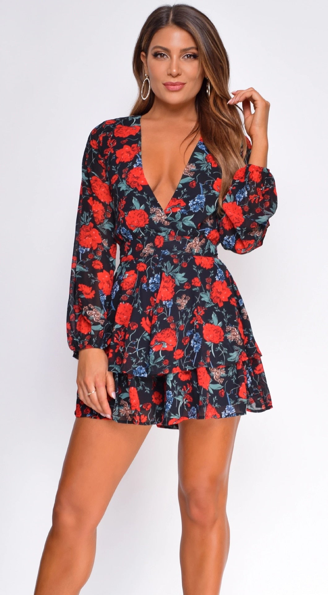 FREE* 24 HOUR Special (See Description for details) Boho Ruffle Romper