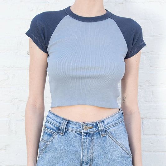 Patchwork Crop Top