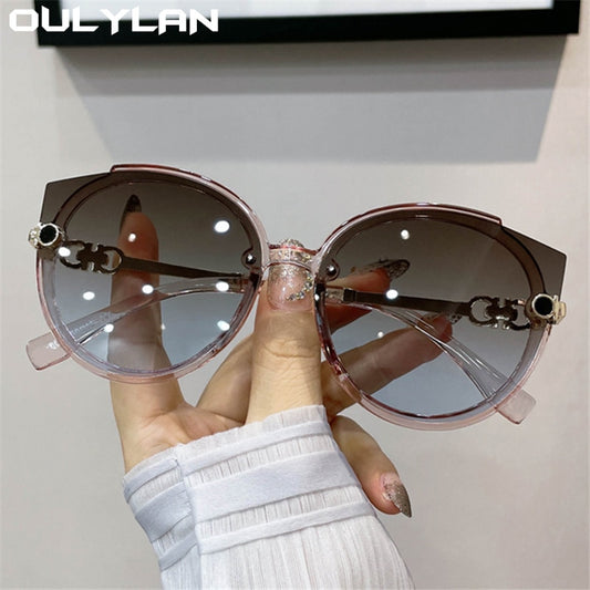 Oulylan Round UV400 Sunglasses