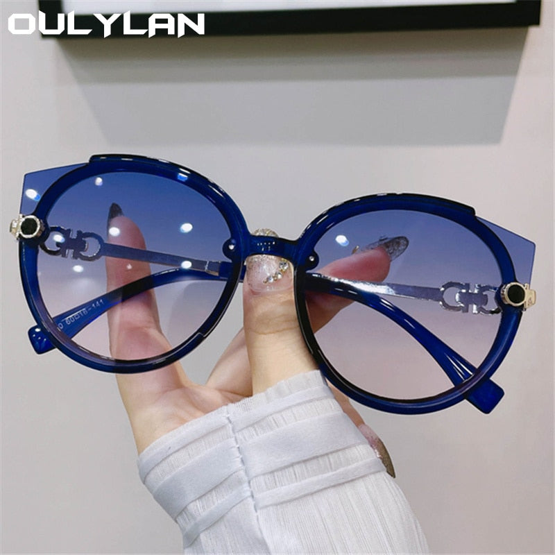 Oulylan Round UV400 Sunglasses