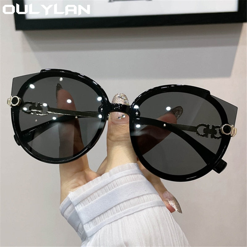 Oulylan Round UV400 Sunglasses