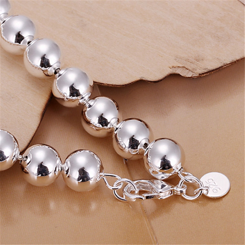 Charm Bracelet- Authentic Silver Beads