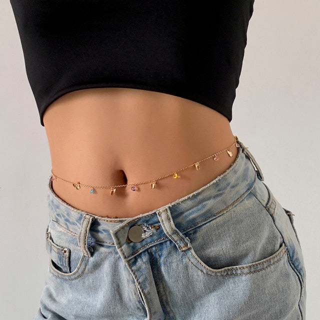 Beads Belly Chain Jewelry