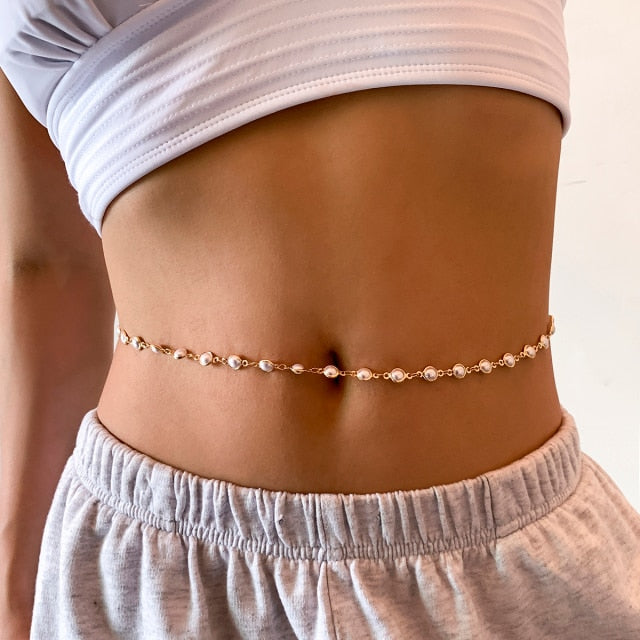 Beads Belly Chain Jewelry