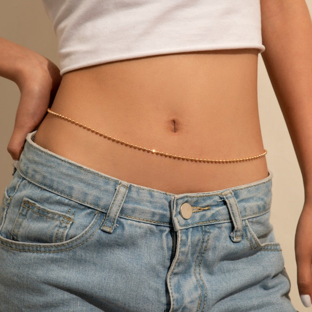 Beads Belly Chain Jewelry