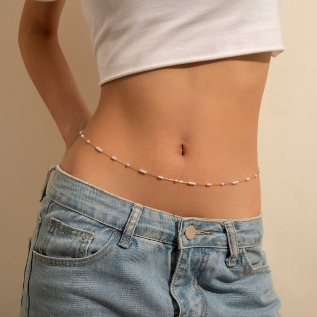 Beads Belly Chain Jewelry