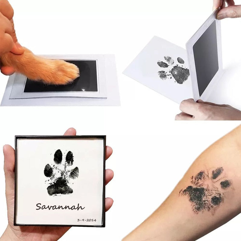 Footprints Handprint Ink Pads Kits for DIY Photo