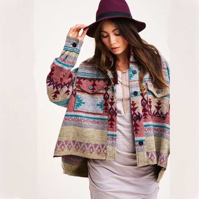 Aztec Retro Coat