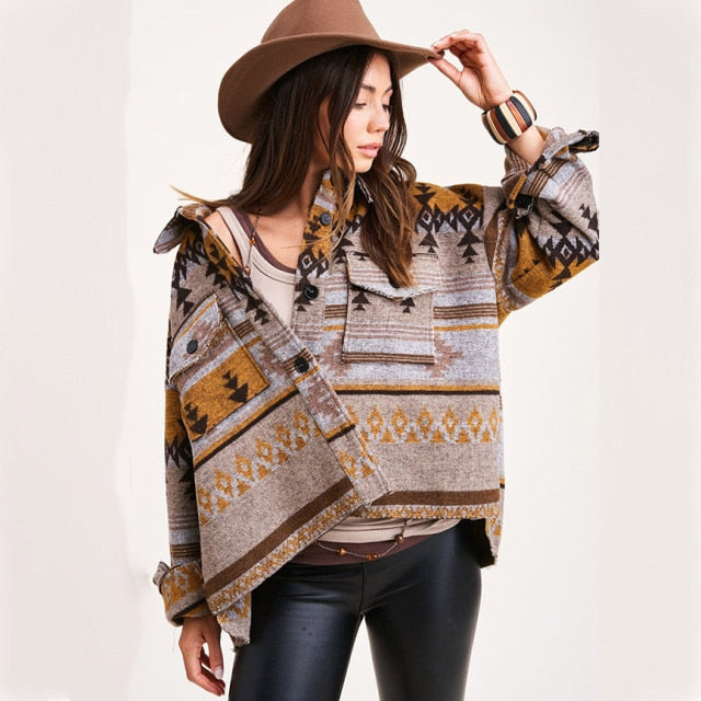 Aztec Retro Coat