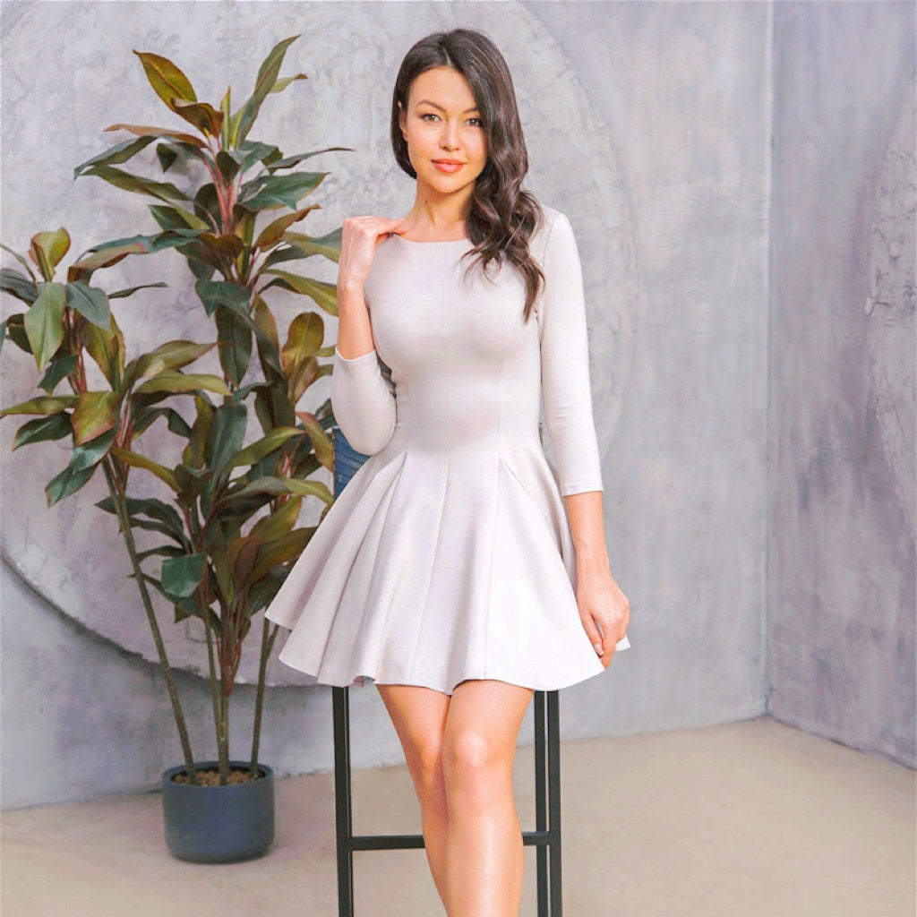 Jasmine Draped Mini Dress