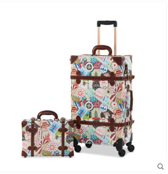 Retro Trolley Trotter Luggage