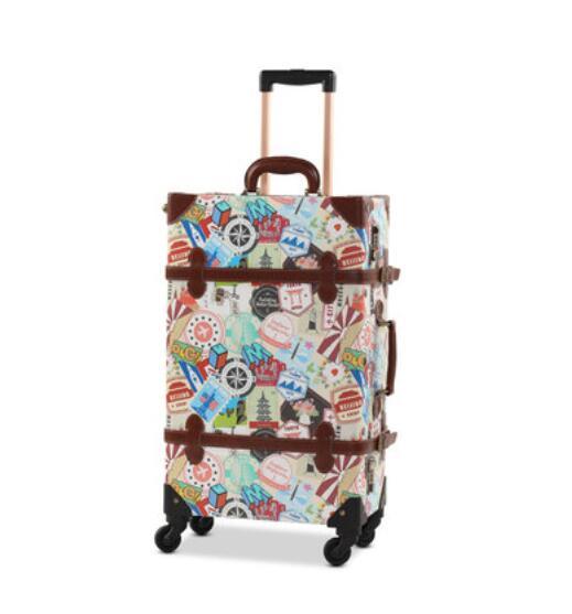 Retro Trolley Trotter Luggage