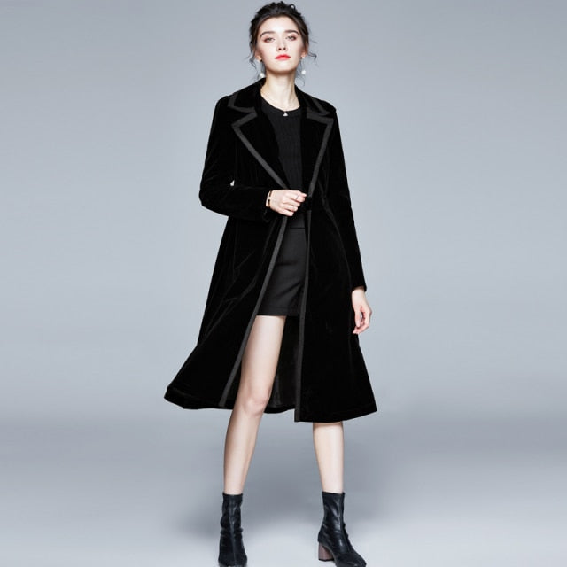 Goth Winters Trench Coat