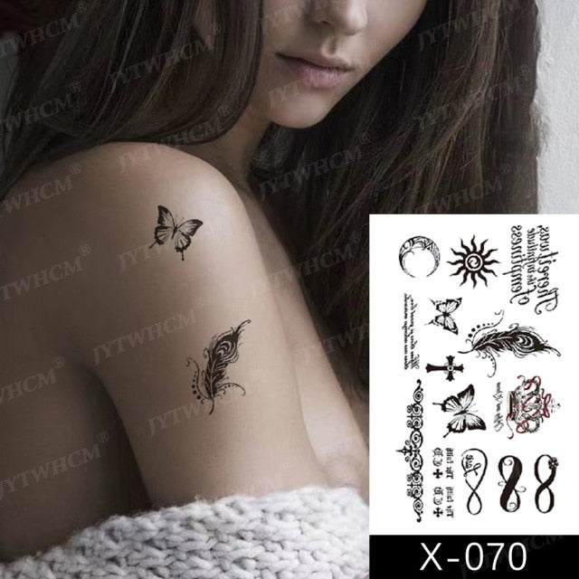 Waterproof Temporary/Fake Finger Tattoos