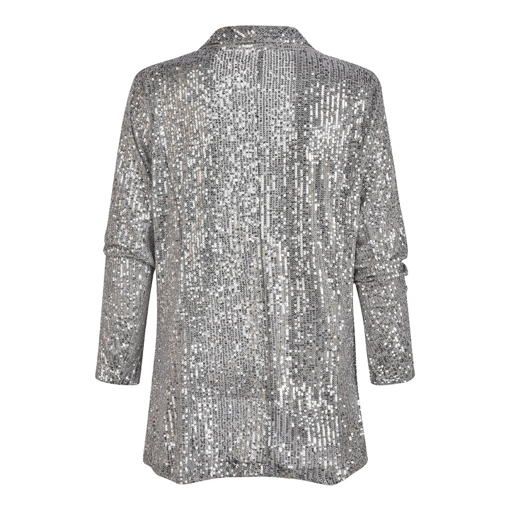 Carlita Sequin Party Blazer