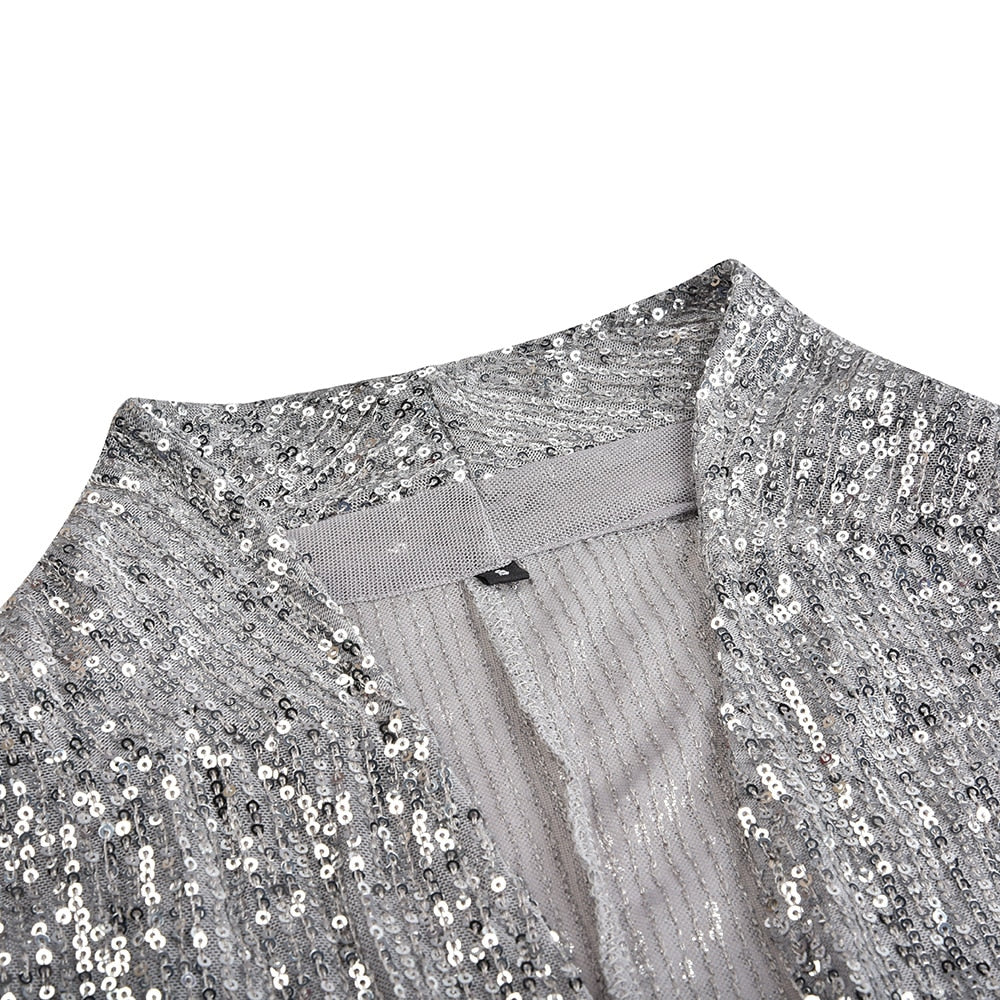 Carlita Sequin Party Blazer