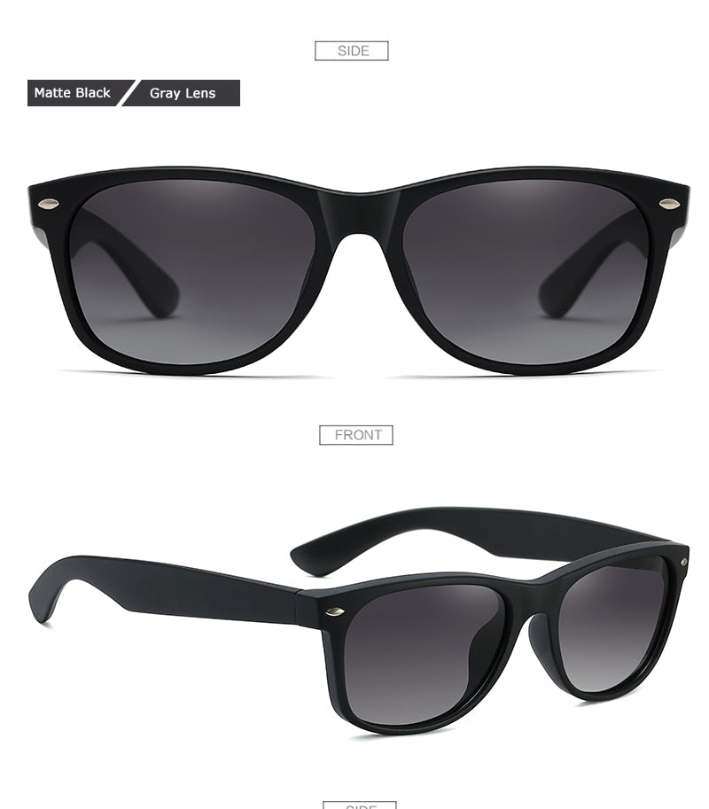 AOFLY Rectangle Polarized Sunglasses