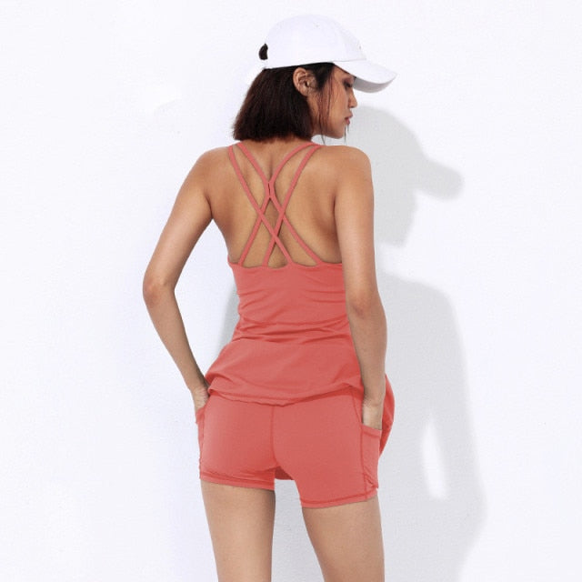 Strappy Tennis Dress