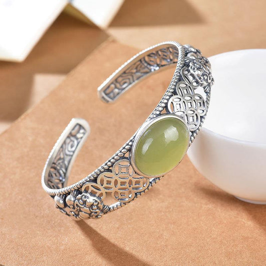 Hetian Jade Stone Classic Antique Bracelet