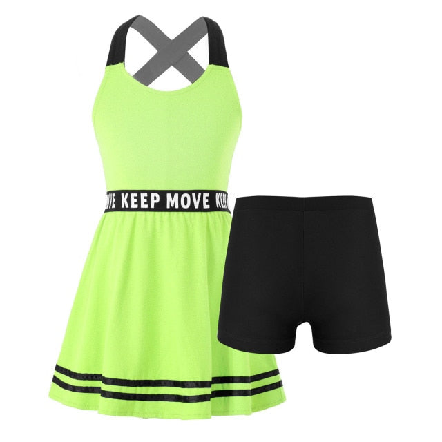 Cross Back Tennis Dress