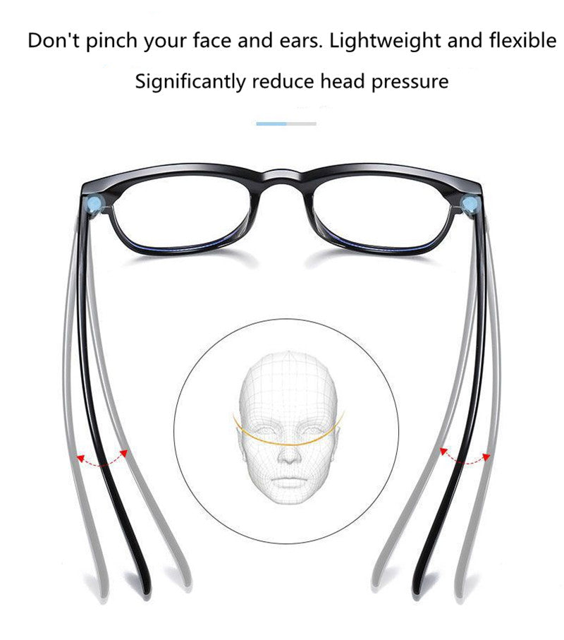 Blue Light Filtering Clear Classic Glasses