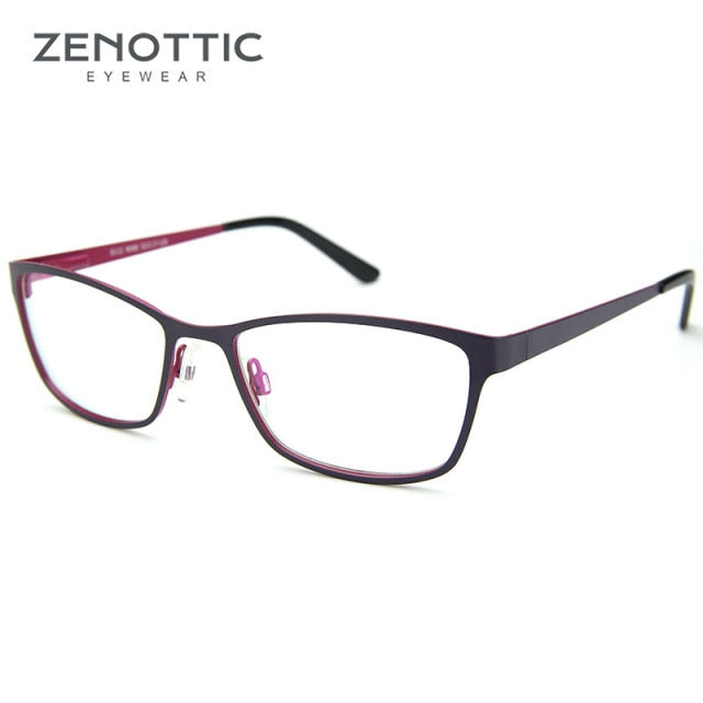 ZENOTTIC Metal Glasses Blue Light Blocking