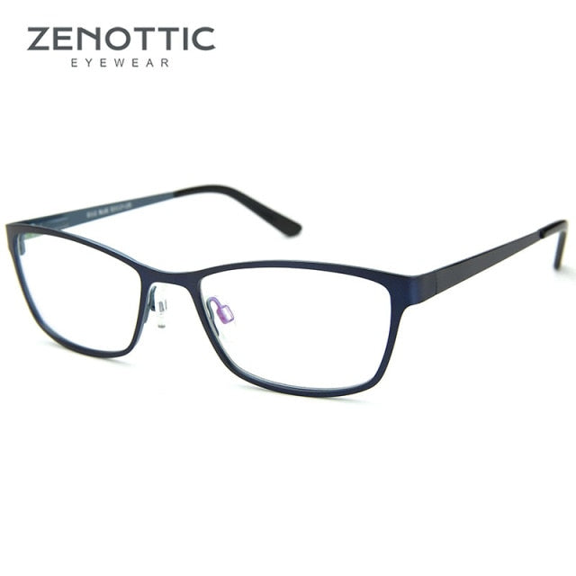 ZENOTTIC Metal Glasses Blue Light Blocking