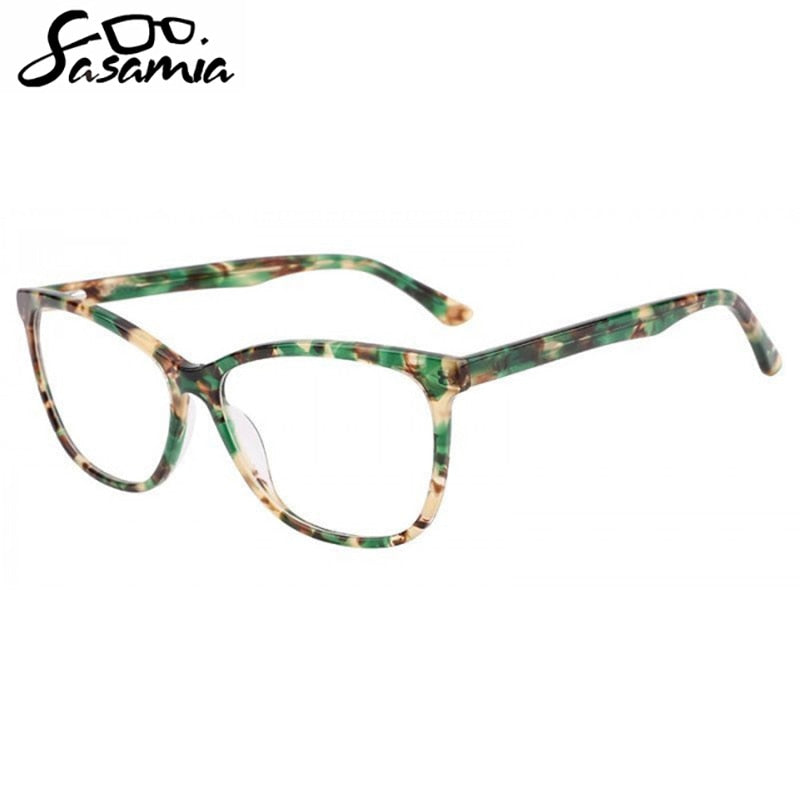 SASAMIA Oval Fashion Design Eyeglasses