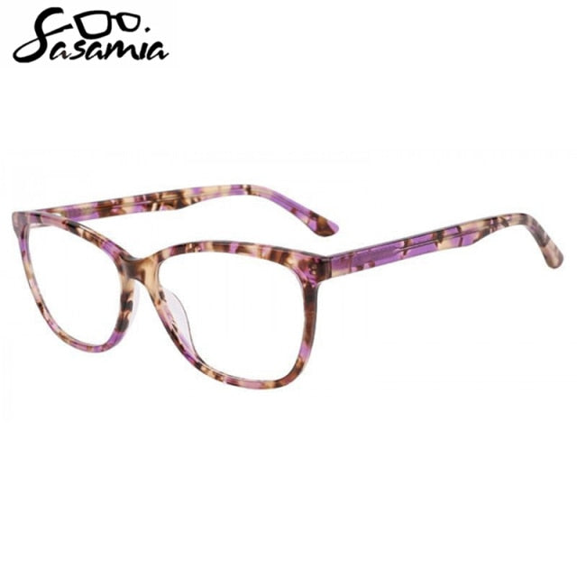 SASAMIA Oval Fashion Design Eyeglasses