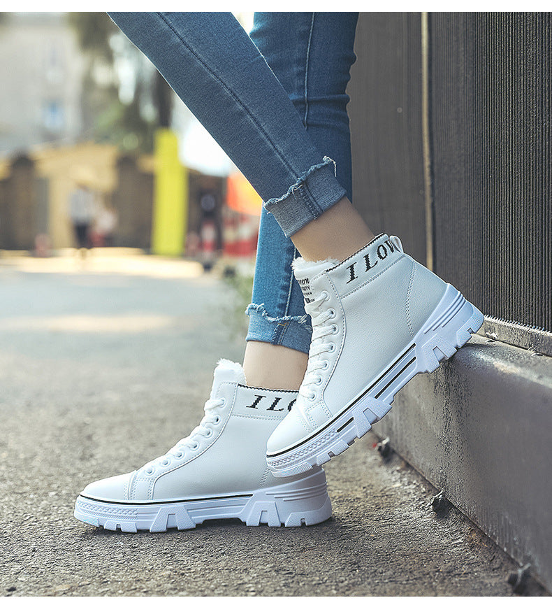 Winter Chunky Platform Sneakers