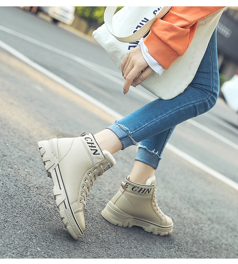 Winter Chunky Platform Sneakers