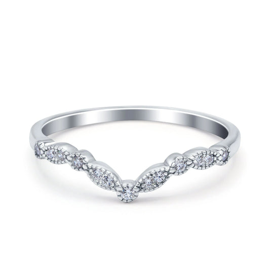 Queen 925 Sterling Silver Diamond Ring